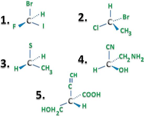 Chiral molecules r or s   chemtube3d