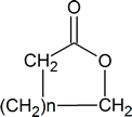 general structure of a lactone