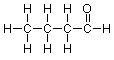  CH3-CH2-CH2-CH double bond O