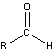 Drawing of an aldehyde