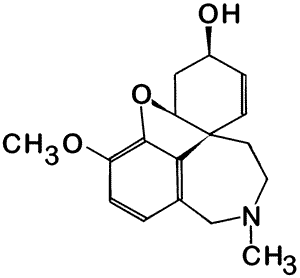 Molécula: galantamina