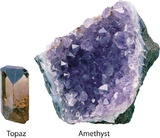 Topaz and Amethyst
