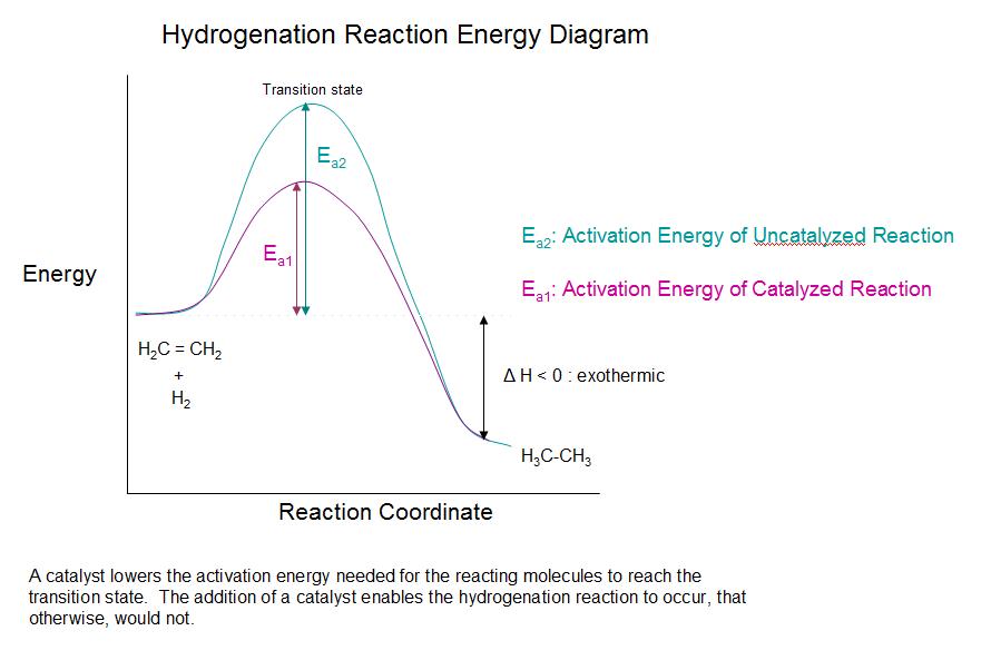 Catalytic Hydrogenation of Alkenes Chemistry LibreTexts