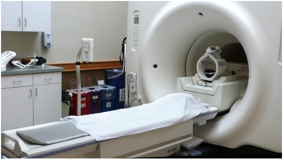 MRI scan machine.