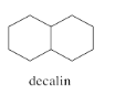 Skeletal structure of decalin.
