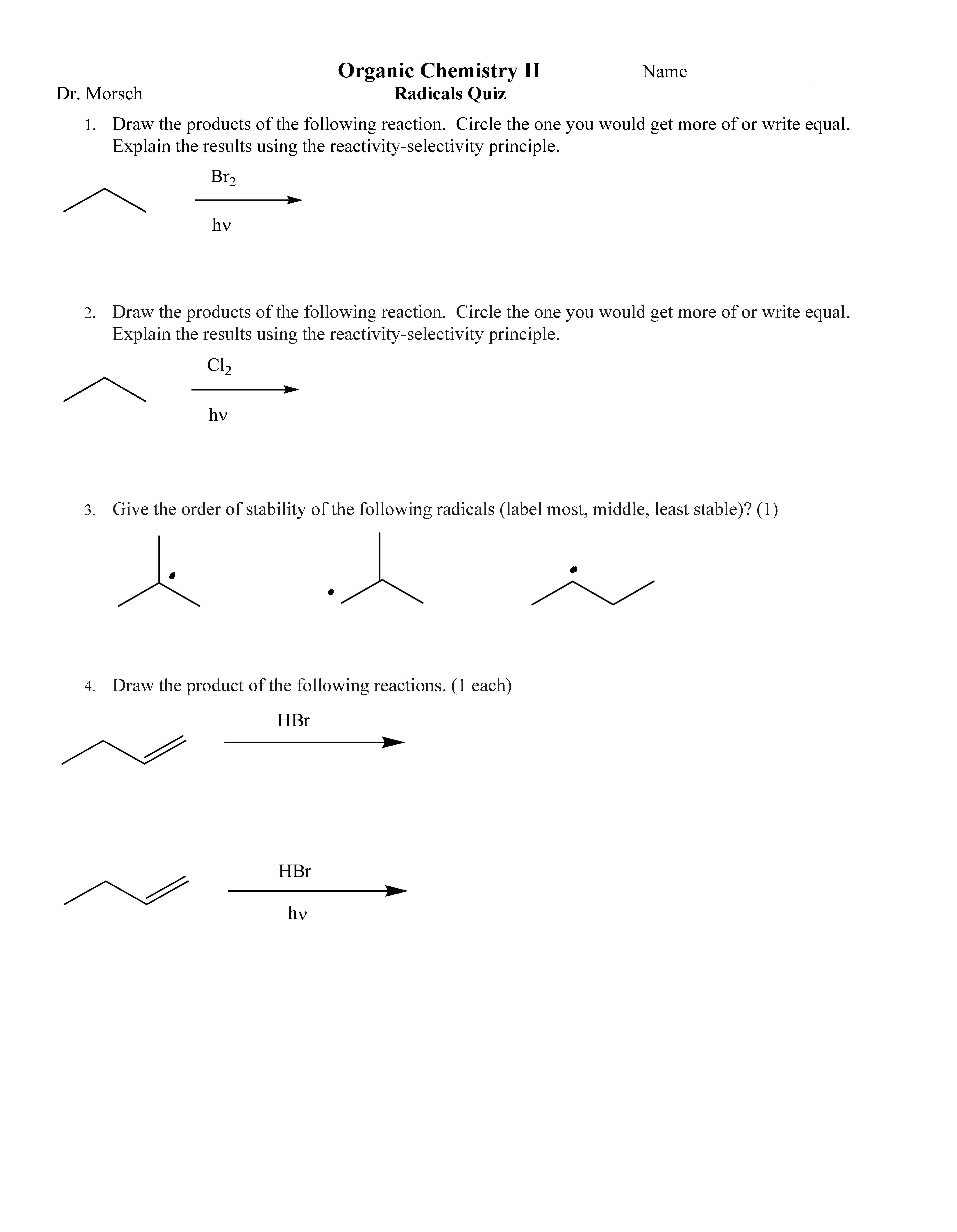 Org Chem 2 Radicals Quiz.png