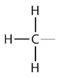 Structural formula of Methyl