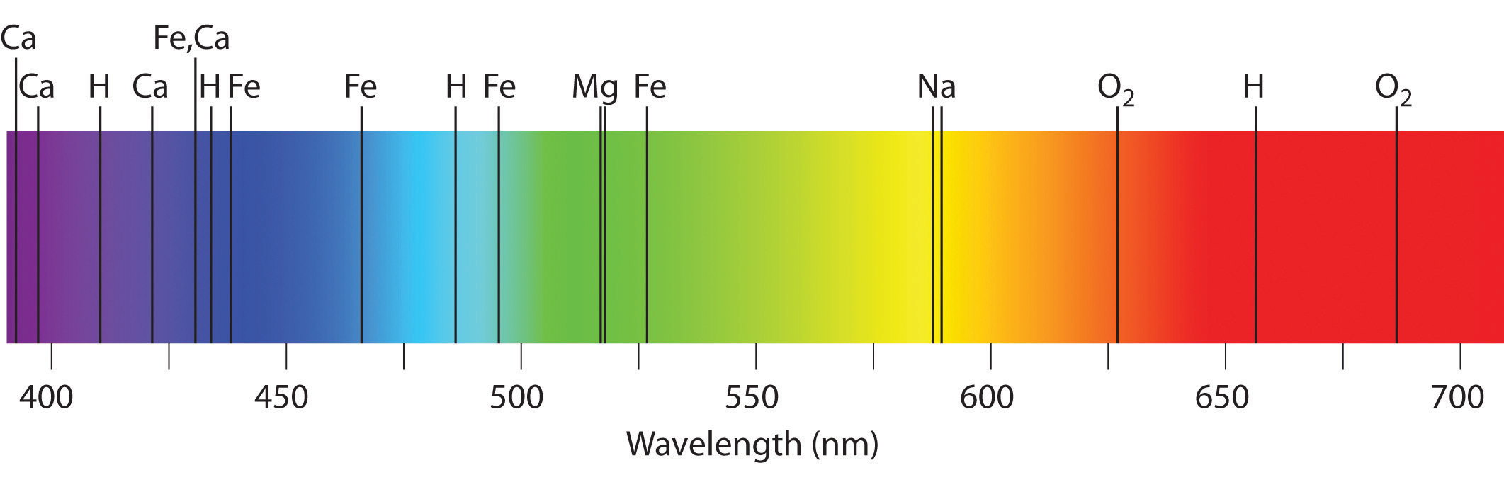 color absorbance spectrum