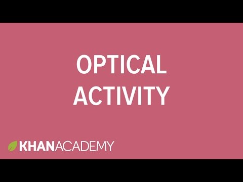 Thumbnail for the embedded element "Optical activity | Stereochemistry | Organic chemistry | Khan Academy"