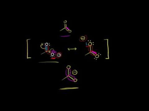 Thumbnail for the embedded element "Resonance structure | Resonance and acid-base chemistry | Organic chemistry | Khan Academy"