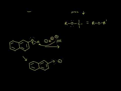Thumbnail for the embedded element "Williamson ether synthesis | Organic chemistry | Khan Academy"