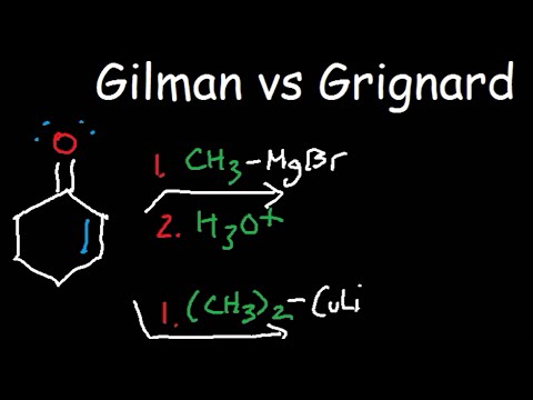 Thumbnail for the embedded element "Gilman vs Grignard Reagent - Conjugate Addition - Organometallic Compounds"