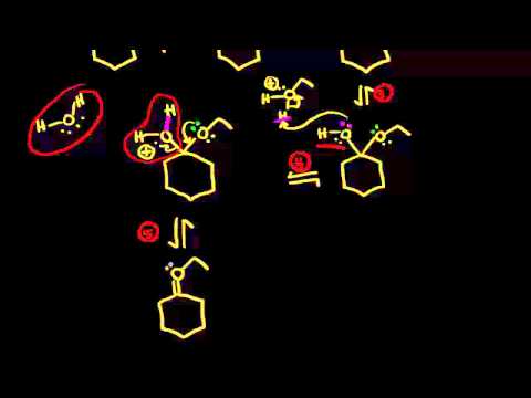 Thumbnail for the embedded element "Formation of acetals | Aldehydes and ketones | Organic chemistry | Khan Academy"