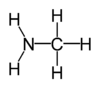 100px-Methylamine.png