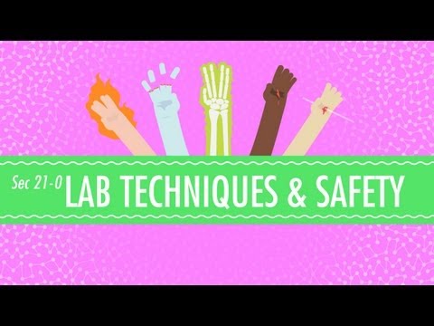 Thumbnail for the embedded element "Lab Techniques & Safety: Crash Course Chemistry #21"