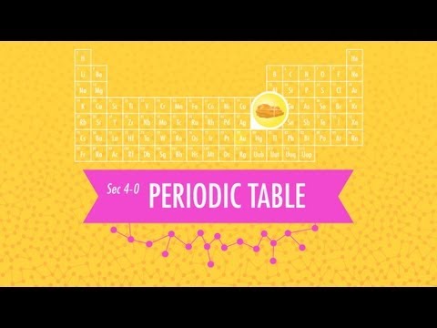 Thumbnail for the embedded element "The Periodic Table: Crash Course Chemistry #4"