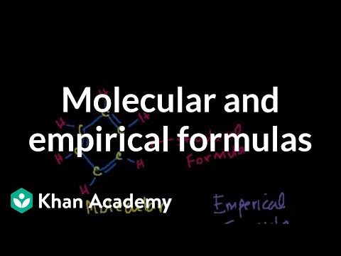 Thumbnail for the embedded element "Molecular and Empirical Formulas"