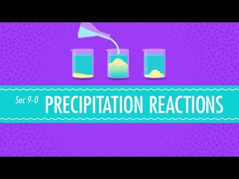 Thumbnail for the embedded element "Precipitation Reactions: Crash Course Chemistry #9"