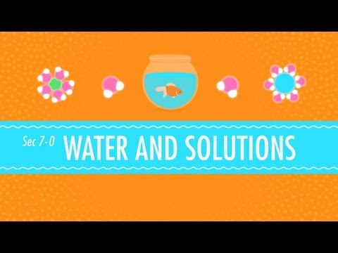 Thumbnail for the embedded element "Water & Solutions - for Dirty Laundry: Crash Course Chemistry #7"