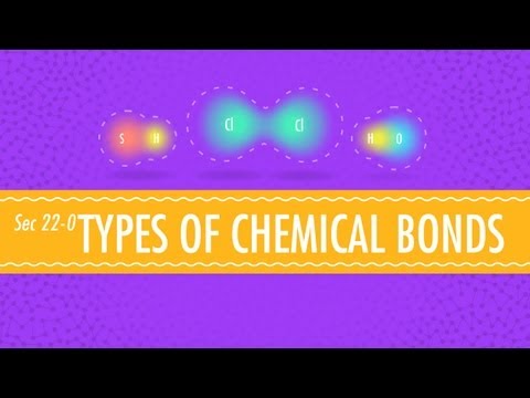 Thumbnail for the embedded element "Atomic Hook-Ups - Types of Chemical Bonds: Crash Course Chemistry #22"