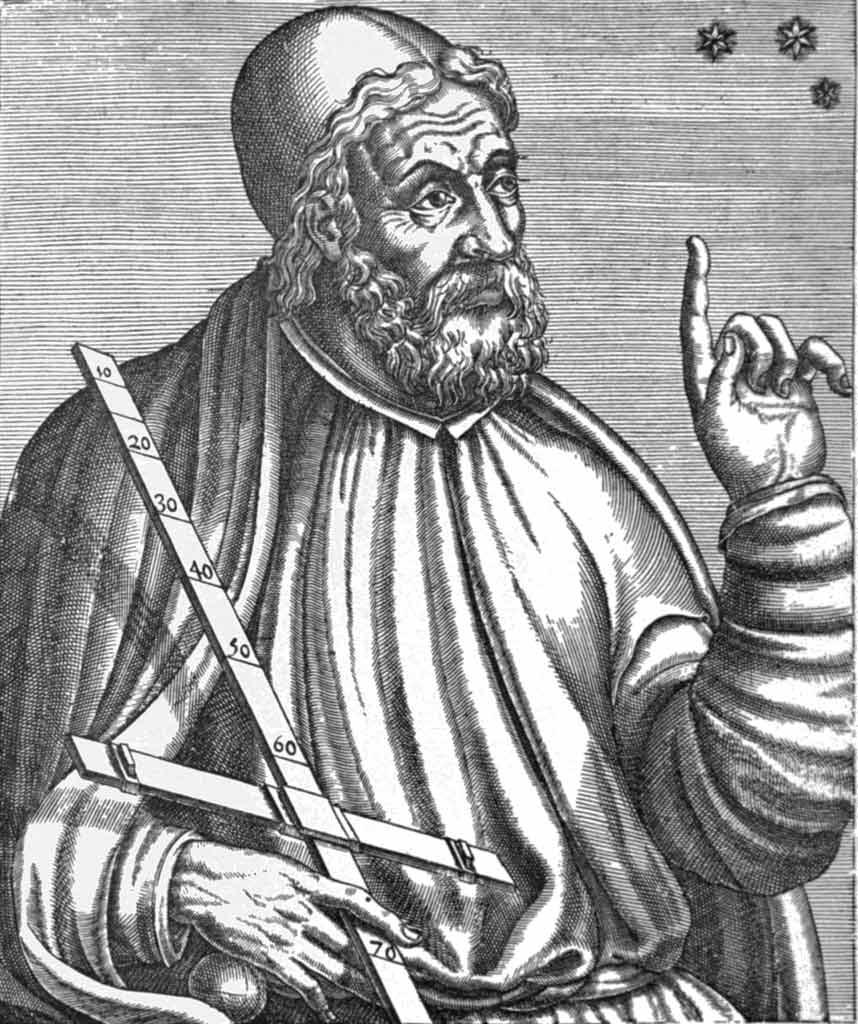 An artists rendering of Claudius Ptolemy