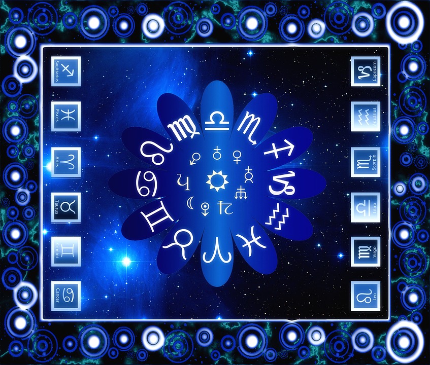 Image of all the Zodiac Signs, including Sagittarius, Aquarius, Pisces, Aries, Taurus, Gemini, Cancer, Leo, Virgo, Libra, Scorpio, and Capricorn.