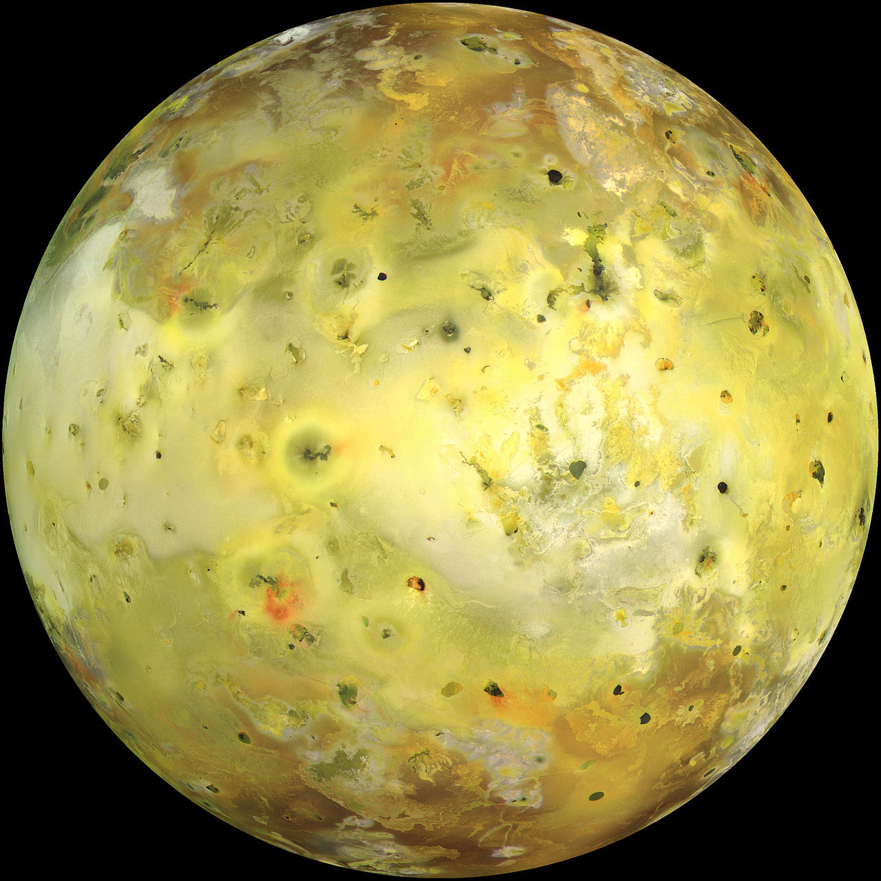 Image of Jupiter’s Satellite, Io.