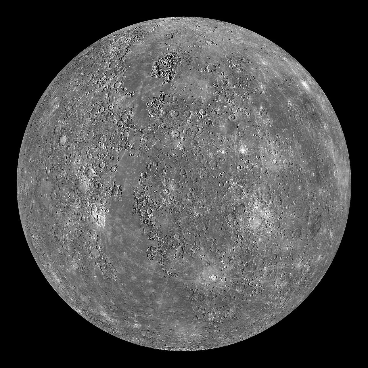 Image of planet Mercury.