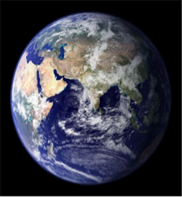 Image of planet Earth.