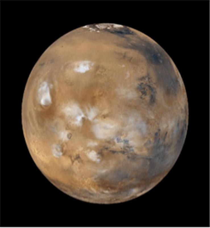 Image of planet Mars.