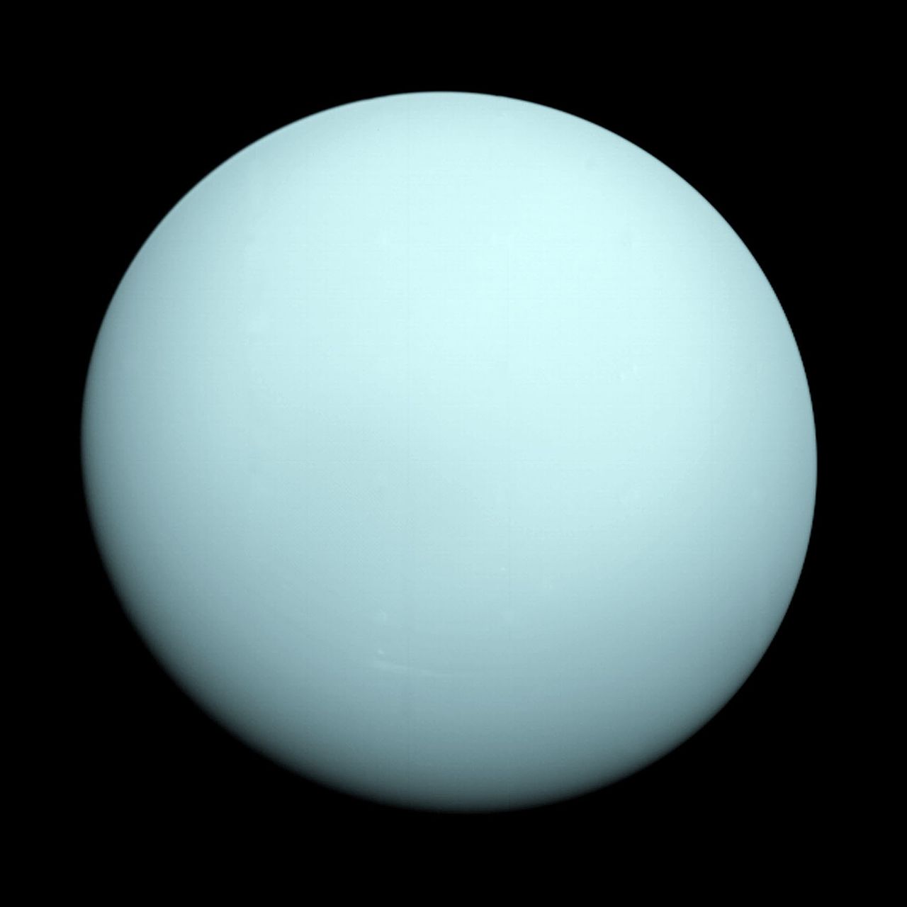 Image of Gas Giant Planet Uranus.
