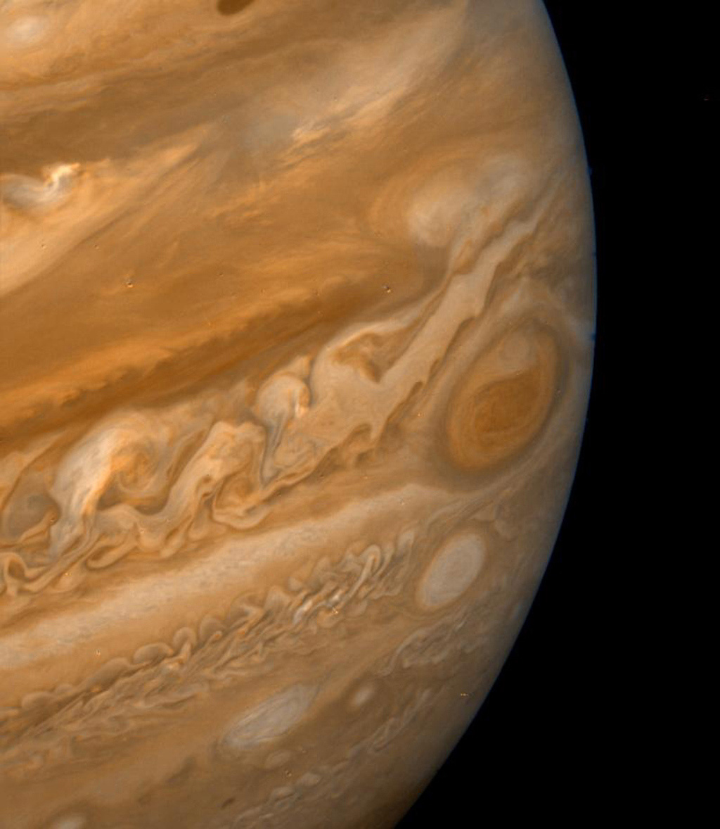 Image of Jupiter’s Great Red Spot.