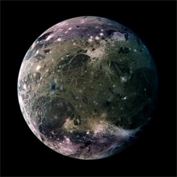 Image Jupiter’s Galilean Satellite Ganymede, the biggest in the solar system with tectonic twists.