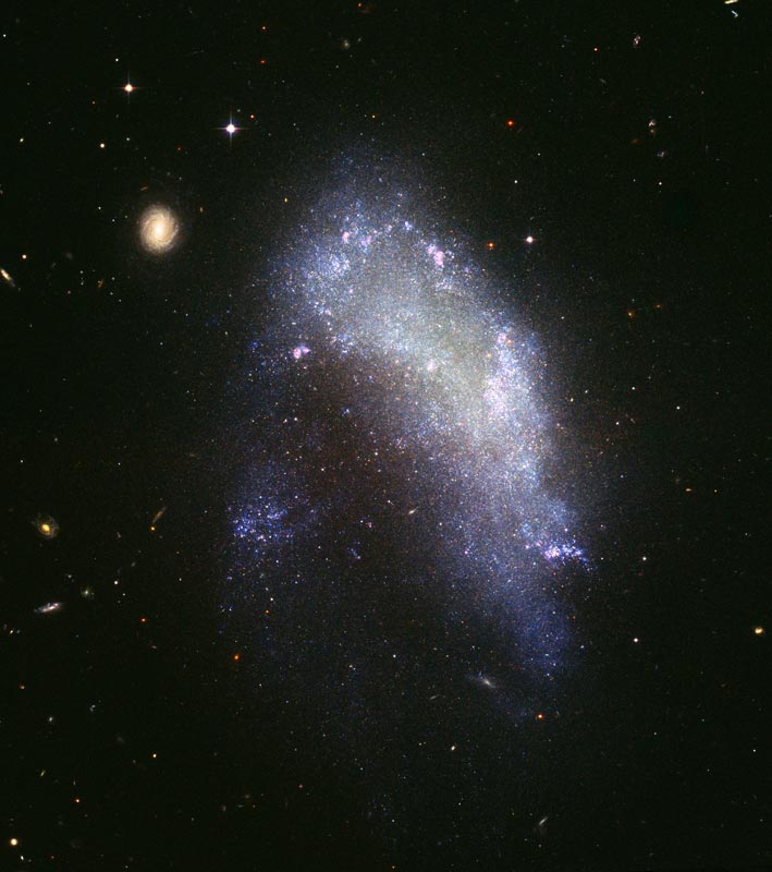 Image of Irregular shaped galaxy, NGC 1427A.