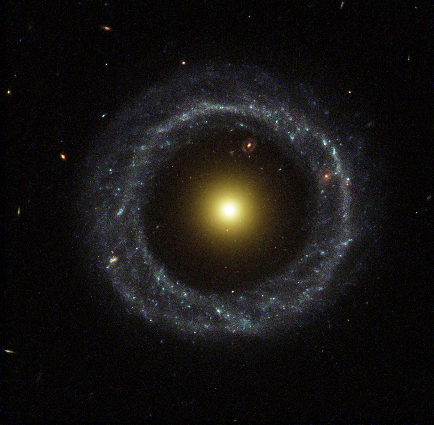 A photograph of Irregular galaxy NGC 1427A.