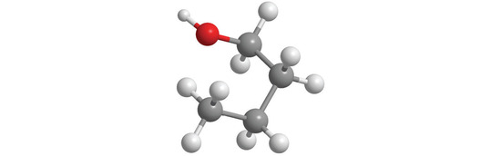 Ball-and-stick model of unknown compound.