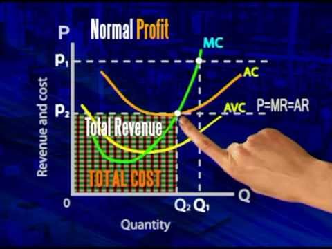 Thumbnail for the embedded element "Perfect competition: Normal profits"