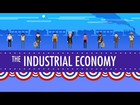 Thumbnail for the embedded element "The Industrial Economy: Crash Course US History #23"