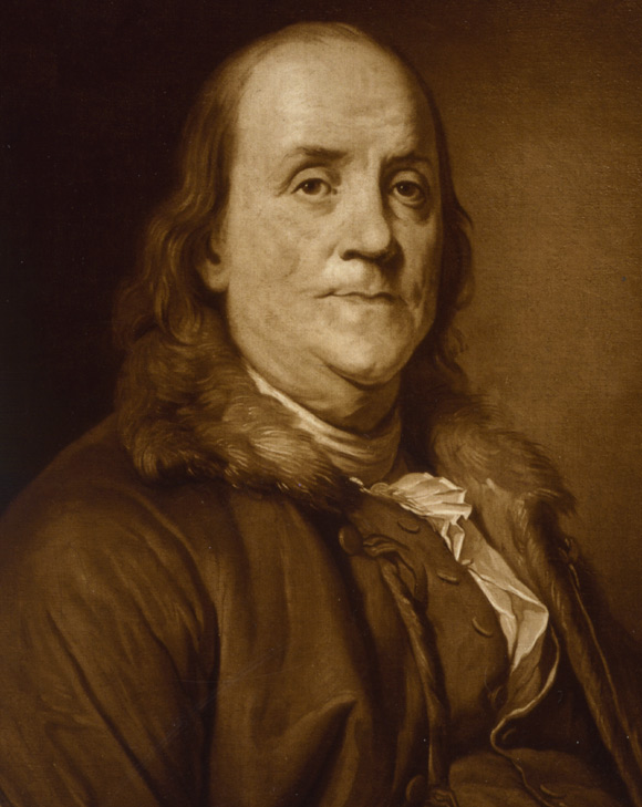 Benjamin Franklin portrait