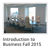 Cover of Introduction to Business Fall 2015 online text, with image of empty conference room