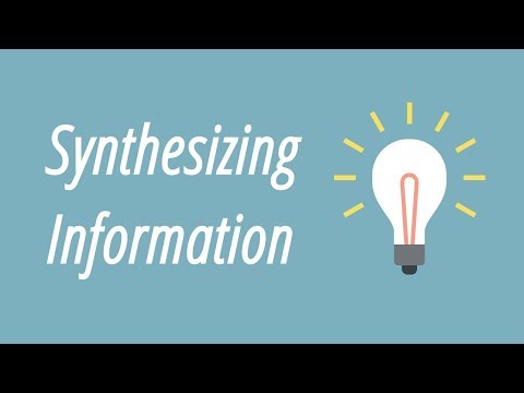 Thumbnail for the embedded element "Synthesizing Information"
