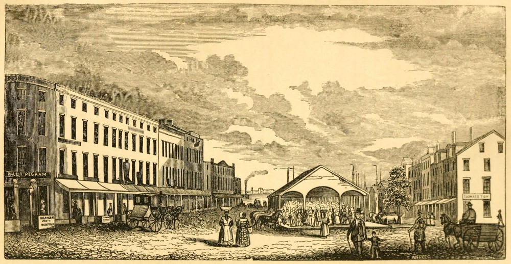 A market in Norfolk