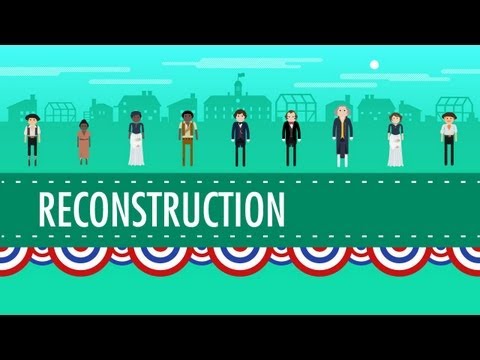 Thumbnail for the embedded element "Reconstruction and 1876: Crash Course US History #22"
