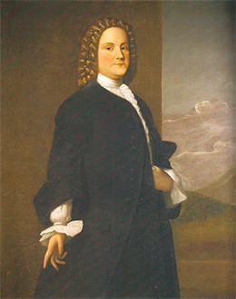 A portrait of Benjamin Franklin is shown.