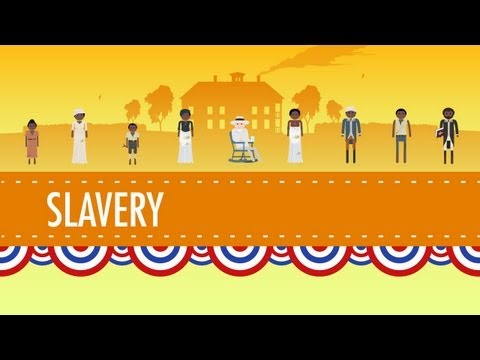 Thumbnail for the embedded element "Slavery - Crash Course US History #13"
