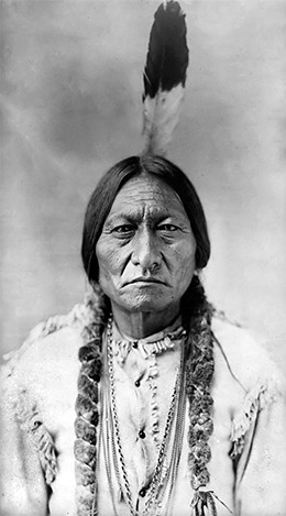 A photograph of Sitting Bull.