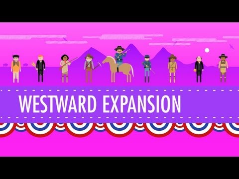 Thumbnail for the embedded element "Westward Expansion: Crash Course US History #24"
