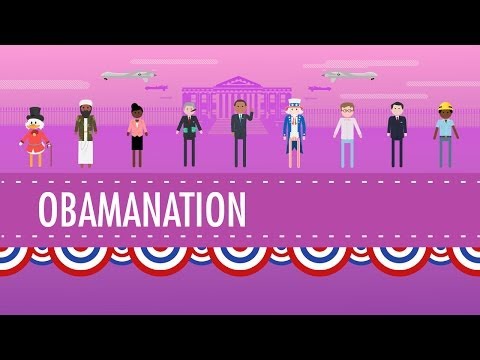 Thumbnail for the embedded element "Obamanation: Crash Course US History #47"