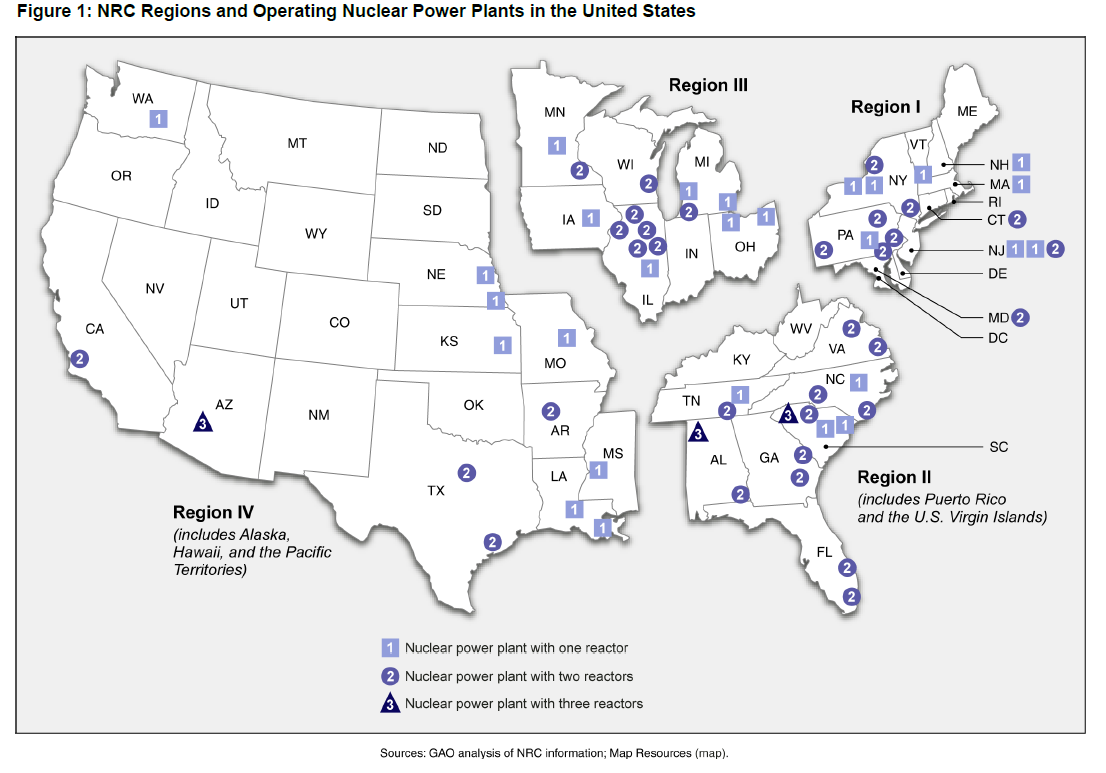 Figure_1_NRC_Regions_and_Operating_Nuclear_Power_Plants_in_the_United_States_(10983099064).png