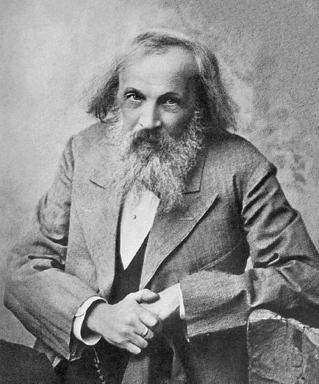 Photograph of Dmitri Mendeleev